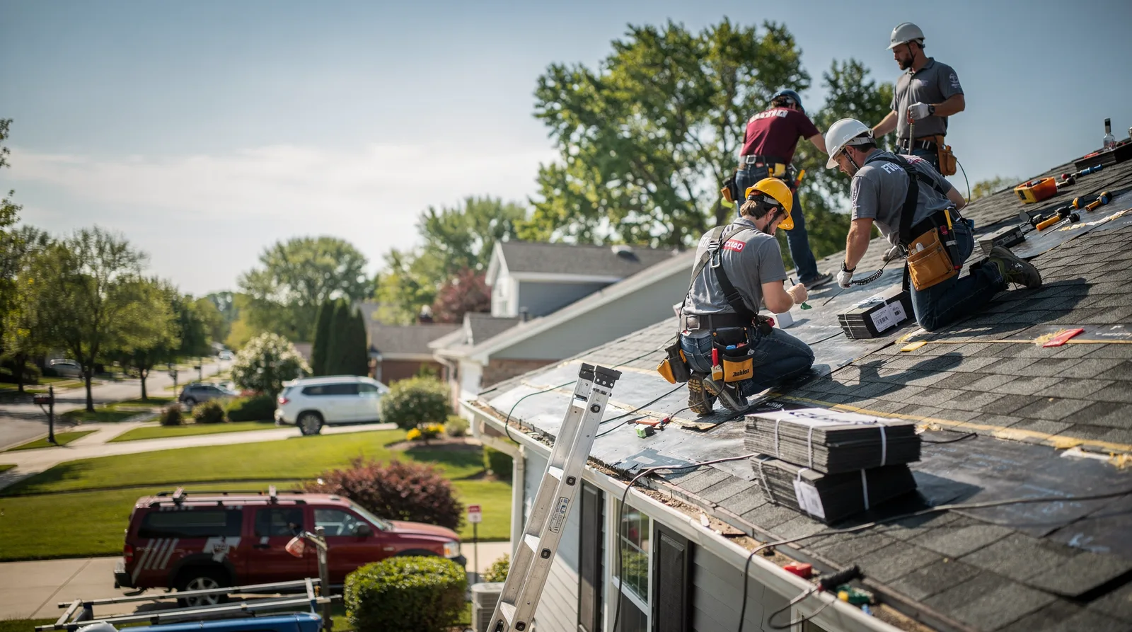 Roof Repair in Jerseyville, IL around you